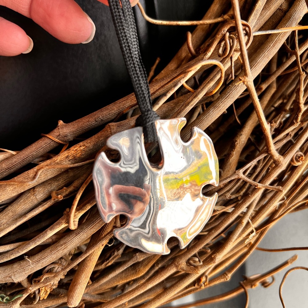 Robert Lee Morris Sterling Amulet and “ Sand Dollar” Pendant